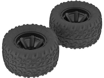 Arrma AR550014 Koło z oponą Copperhead MT czarne (2) / ARAC9611