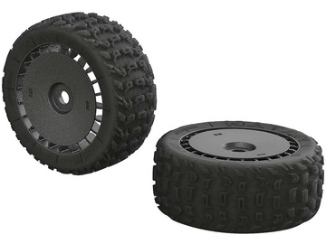 Arrma AR550048 Koło z oponą KATAR T 6S Talion (2) / ARAC9615