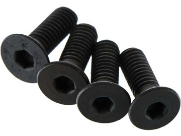 Arrma AR722412 Śruba FH 4x12mm (4) / ARAC9891