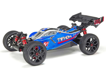 Arrma Typhon Buggy 6S BLX 1:8 4WD RTR niebiesko/srebrny Arrma Typhon Buggy 6S BLX 1:8 4WD RTR niebiesko/srebrny / ARAD80BS