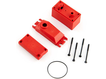 Arrma AR390147 Obudowa serwa metalowa, czerwona / ARAM1042