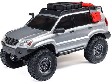 Axial SCX24 Lexus GX 470 1:24 4WD RTR srebrny Axial SCX24 Lexus GX 470 1:24 4WD RTR srebrny / AXI-1532T2