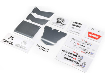 Axial panele karoserii, aluminium: Gilamon AXP8 / AXI-2194