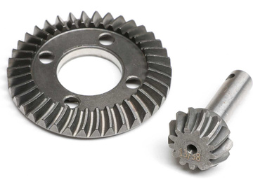 Axial pierścień i zębatka 13T/38T 32P (6.30:1): Gilamon AXP8+J15 / AXI-2199