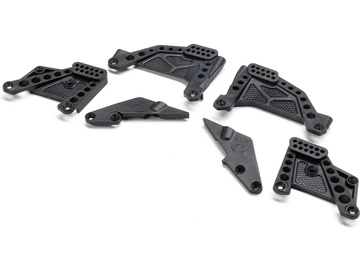 Axial wieża amortyzatorów & mocowanie panhard, przód/tył: SCX10 III HP / AXI-2996