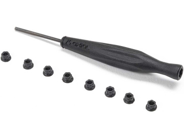 Axial nakrętki koła (8), klucz na nakrętki: SCX30 Axial nakrętki koła (8), klucz na nakrętki: SCX30 / AXI-3328