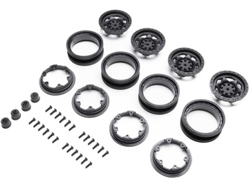 Axial koło Trail-Gear 1.9, pierścień beadlock (4): SCX10III SR5 Axial koło Trail-Gear 1.9, pierścień beadlock (4): SCX10III SR5 / AXI-3424