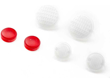 Axial szyby przednich i tylnych świateł: SCX10 III Jeep CJ-7 / AXI-3829