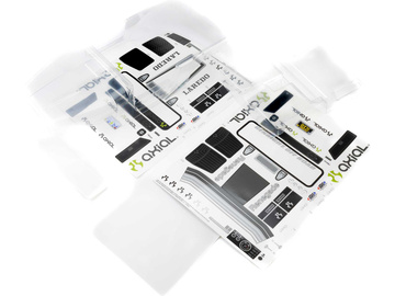 Axial karoseria Jeep CJ-7 przezroczysta: SCX10 III Axial karoseria Jeep CJ-7 przezroczysta: SCX10 III / AXI-3864