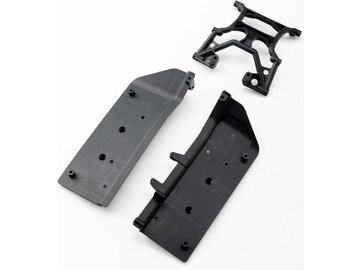 Axial płyty boczne, wzmocnienie podwozia: SCX10 III / AXI-3869