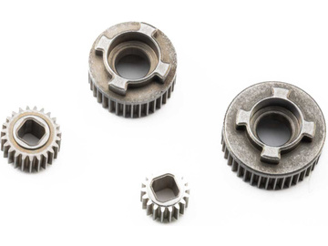 Axial wewnętrzne koła zębate, metalowe: SCX10 III / AXI-3876