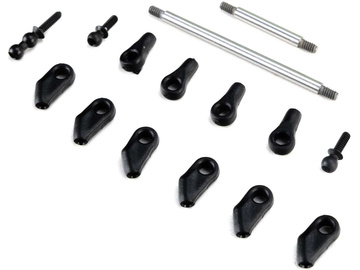 Axial drążki kierownicze, stalowe, standardowe: SCX30 / AXI-4263