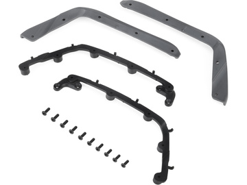 Axial przednie błotniki, szare, Jeep JT: SCX10 III MotoBilt / AXI-4691