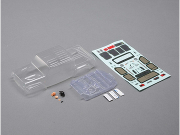 Axial karoseria Jeep JT Gladiator przeźroczysta: SCX24 Axial karoseria Jeep JT Gladiator przeźroczysta: SCX24 / AXI200005