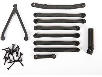 Axial SCX24: Cięgna zawieszenia wydłużony rozstaw 133.7mm Axial SCX24: Cięgna zawieszenia wydłużony rozstaw 133.7mm / AXI204000