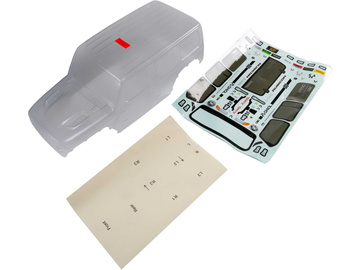 Axial karoseria niemalowana Jeep JL 4-dv Wrangler: SCX10III Axial karoseria niemalowana Jeep JL 4-dv Wrangler: SCX10III / AXI230015