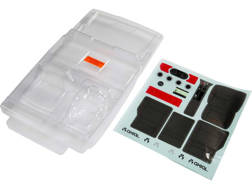 Axial wnętrze niemalowane Jeep JLU: SCX10III Axial wnętrze niemalowane Jeep JLU: SCX10III / AXI230016