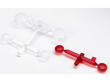 Axial soczewki przednich, tylnych świateł: SCX10 III Jeep CJ-7 Axial soczewki przednich, tylnych świateł: SCX10 III Jeep CJ-7 / AXI230054