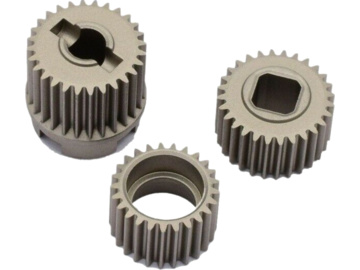 Axial metalowe koła zębate mostu: SCX10III / AXI232032