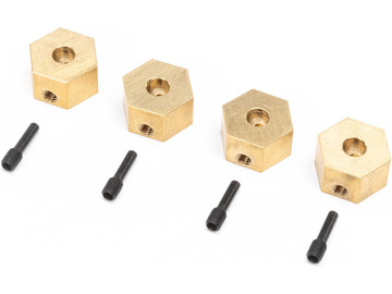 Axial piasta sześciokątna mosiądz 12mm (7g) (4): UTB18 Capra Axial piasta sześciokątna mosiądz 12mm (7g) (4): UTB18 Capra / AXI312005