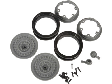 Axial felga 1.9 MW19 Beadlock szara (2) / AXI43005