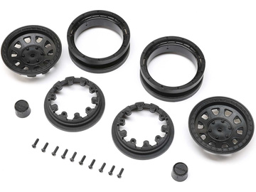 Axial koło 1.9 Raceline Daytona Beadlock czarne (2) / AXI43017
