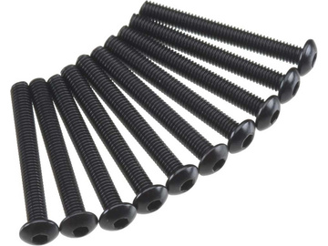 Axial AXA120  Śruba BH M3x25mm czarna (10) / AXIC0012