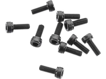 Axial AXA084  Śruba CH M3x8mm czarna (10) / AXIC0084