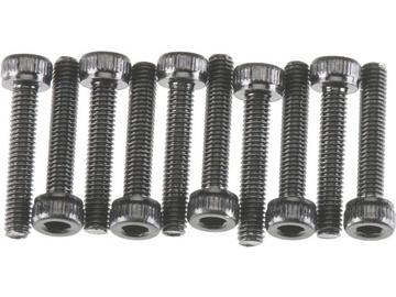 Axial AXA087  Śruba CH M3x16mm czarna (10) / AXIC0087