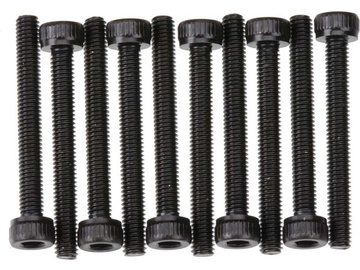 Axial AXA089  Śruba CH M3x25mm czarna (10) / AXIC0089
