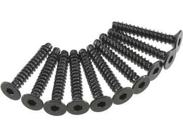 Axial AXA468  Śruba FH M3x18mm czarna (10) / AXIC0130