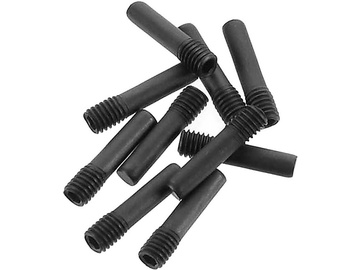 Axial AXA176 Pręt gwintowany M3x2.5x13mm czarny (10) Axial AXA176 Pręt gwintowany M3x2.5x13mm czarny (10) / AXIC0176