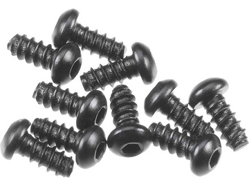 Axial AXA0422 Śruba BH M2.6x6mm czarna (10) / AXIC0422