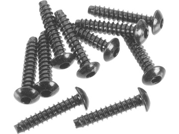 Axial AXA0437 Śruba BH M3x15mm czarna (10) Axial AXA0437 Śruba BH M3x15mm czarna (10) / AXIC0437