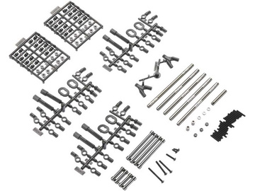 Axial AX31142 SCX10: Zestaw geometrii 12" (rozstaw 305mm) / AXIC1142