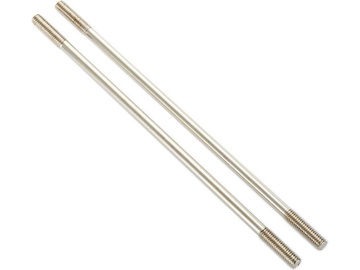 Axial AX31470 Cięgno M4x124.5mm stal (2): SCX10 II / AXIC1470