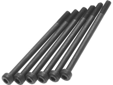 Axial AX31492 Śruba CH M2.6x40mm czarna (6) / AXIC1492