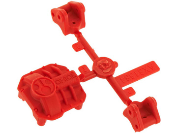 Axial AX31384 Obudowa dyferencijału czerwona: AR44 / AXIC3384