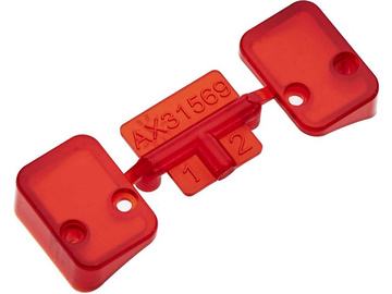 Axial AX31569 Oslony tylnych świateł świateł czerwone / AXIC4260