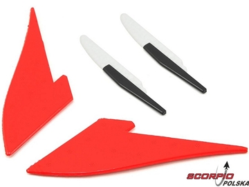 Micro F-27 FPV: Stateczniki pionowe Micro F-27 FPV: Stateczniki pionowe / BLH03207