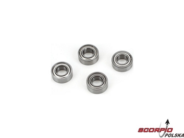 Blade 450: Łożyska 4x8x3 ZZ (4) Blade 450: Łożyska 4x8x3 ZZ (4) / BLH1605