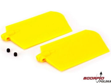 Blade 400/450: 3D płytki stabilizatora żółte / BLH1628YE