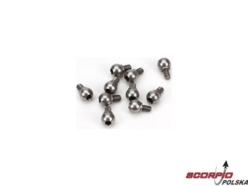 Blade 400/450: Kulowe końcówki cięgien krótkie(10) Blade 400/450: Kulowe końcówki cięgien krótkie(10) / BLH1636