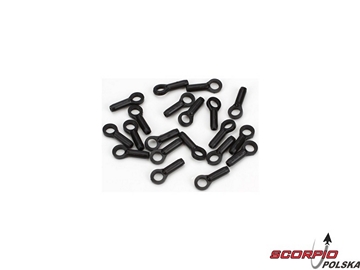 Blade 400/450: Kulowe końcówki ciegien (20) Blade 400/450: Kulowe końcówki ciegien (20) / BLH1637