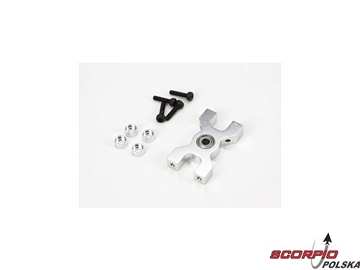 Blade 400/450: Blok łożyska wirnika ogon. dural Blade 400/450: Blok łożyska wirnika ogon. dural / BLH1654A