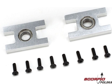 Blade 500 3D/X: Blok mocowania dolnego łoż dur Blade 500 3D/X: Blok mocowania dolnego łoż dur / BLH1835A