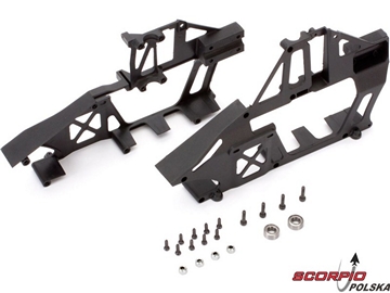 Blade 200 SR X: Szkielet śmigłowca / BLH2009