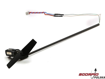 Blade mSR S: Część ogonowa bez silnika / BLH2904