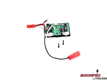 Blade 120 SR: Jednostka sterująca 5w1 2.4GHz DSM2 Blade 120 SR: Jednostka sterująca 5w1 2.4GHz DSM2 / BLH3101