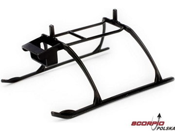Blade MSRX: Płozy podwozia z mocow akumulatora Blade MSRX: Płozy podwozia z mocow akumulatora / BLH3204